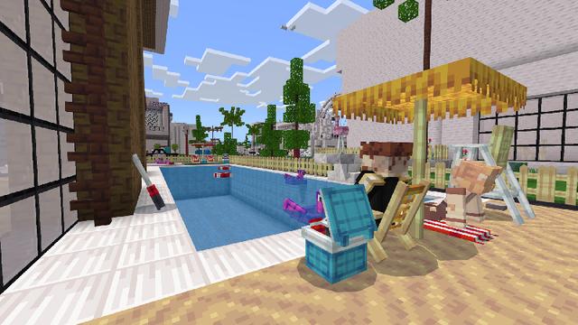 Screenshot of the Minecraft Bedrock Marketplace product Furniture+ created by Bunny Studios.