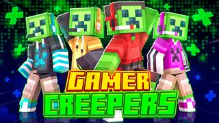 Thumbnail of the Minecraft Bedrock Marketplace product Gamer Creepers created by Bunny Studios.