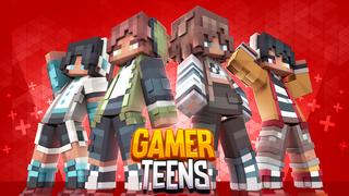 Thumbnail of the Minecraft Bedrock Marketplace product Gamer Teens created by Bunny Studios.