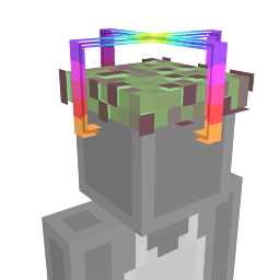 Thumbnail of the Minecraft Bedrock Marketplace product Glitched RGB Crown created by Bunny Studios.
