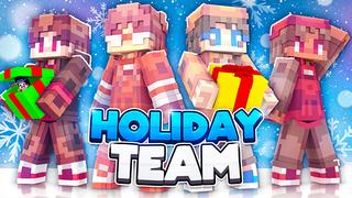 Thumbnail of the Minecraft Bedrock Marketplace product Holiday Team created by Bunny Studios.