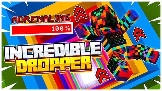 Thumbnail of the Minecraft Bedrock Marketplace product Incredible Dropper created by Bunny Studios.