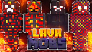 Thumbnail of the Minecraft Bedrock Marketplace product Lava Mobs created by Bunny Studios.