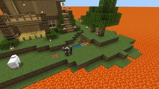 Screenshot of the Minecraft Bedrock Marketplace product Lava Survival created by Bunny Studios.