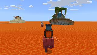 Screenshot of the Minecraft Bedrock Marketplace product Lava Survival created by Bunny Studios.