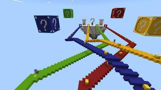 Screenshot of the Minecraft Bedrock Marketplace product Lucky Blocks War created by Bunny Studios.