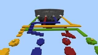 Screenshot of the Minecraft Bedrock Marketplace product Lucky Blocks War created by Bunny Studios.