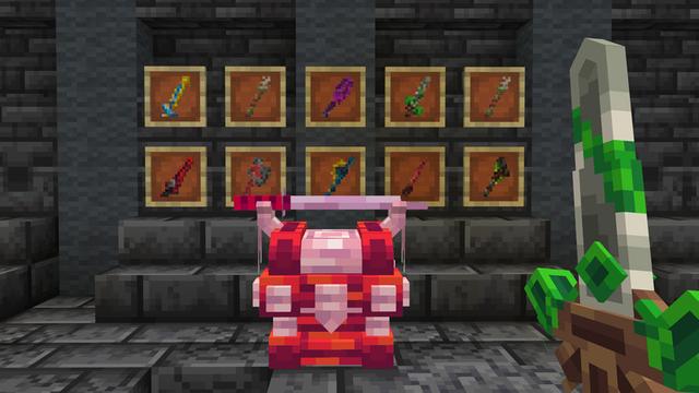 Screenshot of the Minecraft Bedrock Marketplace product Magical Treasures created by Bunny Studios.