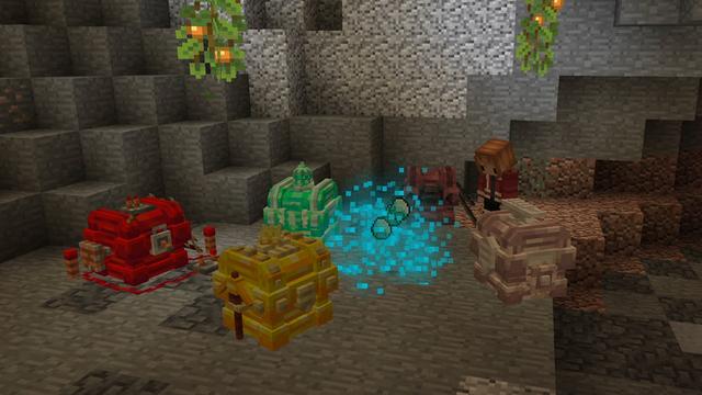 Screenshot of the Minecraft Bedrock Marketplace product Magical Treasures created by Bunny Studios.