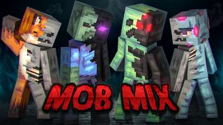 Thumbnail of the Minecraft Bedrock Marketplace product Mob Mix created by Bunny Studios.