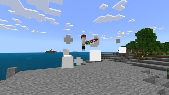 Screenshot of the Minecraft Bedrock Marketplace product Mob Swords created by Bunny Studios.