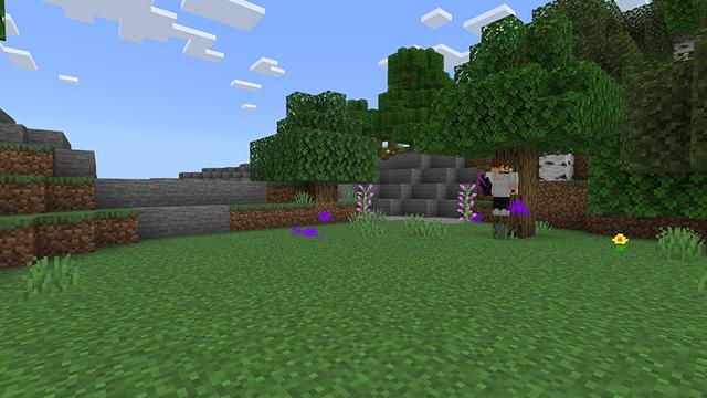 Screenshot of the Minecraft Bedrock Marketplace product Mob Swords created by Bunny Studios.