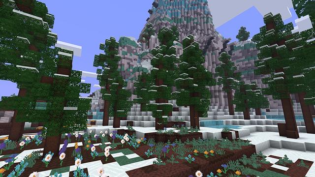 Screenshot of the Minecraft Bedrock Marketplace product Modern Resource Pack created by Bunny Studios.