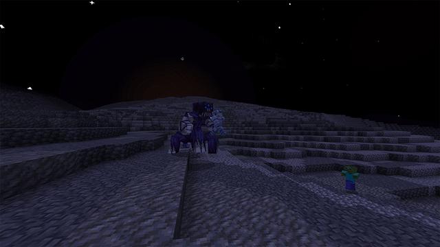 Screenshot of the Minecraft Bedrock Marketplace product Mooncraft created by Bunny Studios.
