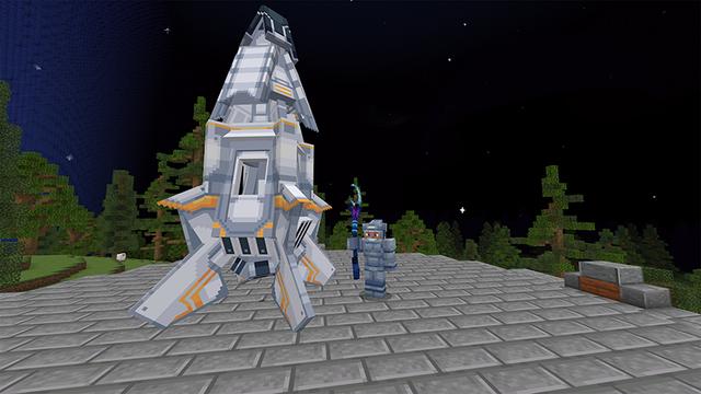 Screenshot of the Minecraft Bedrock Marketplace product Mooncraft created by Bunny Studios.