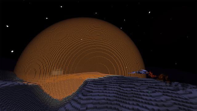 Screenshot of the Minecraft Bedrock Marketplace product Mooncraft created by Bunny Studios.