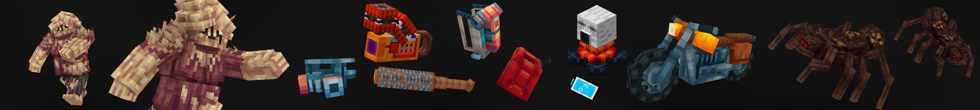 Panorama of the Minecraft Bedrock Marketplace product No Oxygen created by Bunny Studios.