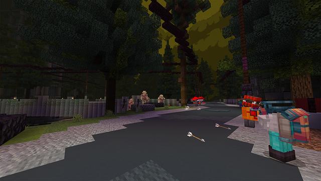 Screenshot of the Minecraft Bedrock Marketplace product No Oxygen created by Bunny Studios.