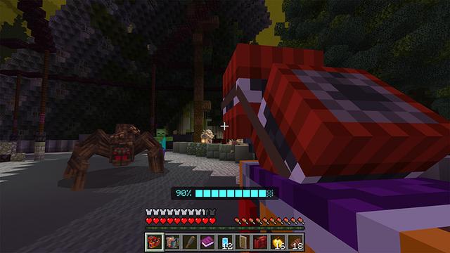 Screenshot of the Minecraft Bedrock Marketplace product No Oxygen created by Bunny Studios.