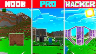 Thumbnail of the Minecraft Bedrock Marketplace product Noob Pro Hacker created by Bunny Studios.