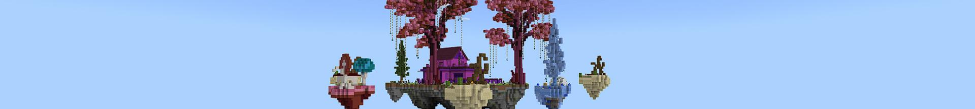 Panorama of the Minecraft Bedrock Marketplace product OneBlock+ created by Bunny Studios.