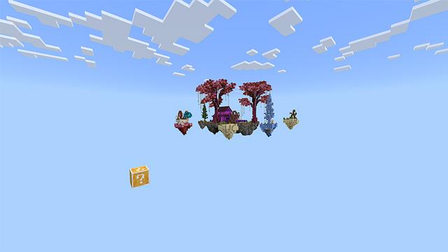 Screenshot of the Minecraft Bedrock Marketplace product OneBlock+ created by Bunny Studios.