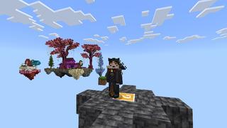 Screenshot of the Minecraft Bedrock Marketplace product OneBlock+ created by Bunny Studios.