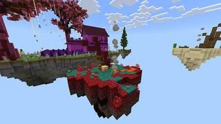 Screenshot of the Minecraft Bedrock Marketplace product OneBlock+ created by Bunny Studios.