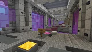 Screenshot of the Minecraft Bedrock Marketplace product Parkour On Sky created by Bunny Studios.