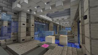 Screenshot of the Minecraft Bedrock Marketplace product Parkour On Sky created by Bunny Studios.