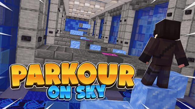 Thumbnail of the Minecraft Bedrock Marketplace product Parkour On Sky created by Bunny Studios.