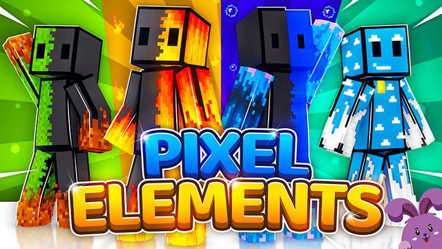 Thumbnail of the Minecraft Bedrock Marketplace product Pixel Elements created by Bunny Studios.