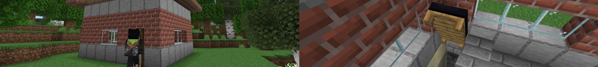 Panorama of the Minecraft Bedrock Marketplace product Secret Base created by Bunny Studios.