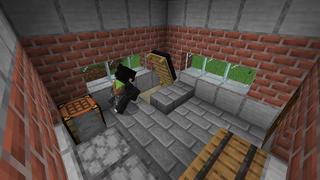 Screenshot of the Minecraft Bedrock Marketplace product Secret Base created by Bunny Studios.