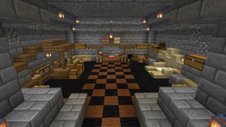 Screenshot of the Minecraft Bedrock Marketplace product Secret Base created by Bunny Studios.