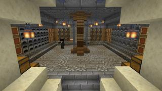 Screenshot of the Minecraft Bedrock Marketplace product Secret Base created by Bunny Studios.
