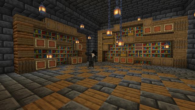 Screenshot of the Minecraft Bedrock Marketplace product Secret Base created by Bunny Studios.