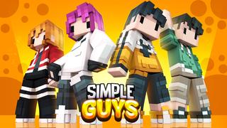 Thumbnail of the Minecraft Bedrock Marketplace product Simple Guys created by Bunny Studios.