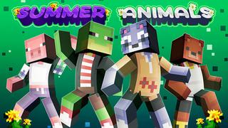 Thumbnail of the Minecraft Bedrock Marketplace product Summer Animals created by Bunny Studios.