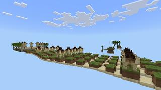 Screenshot of the Minecraft Bedrock Marketplace product Super Flower Race created by Bunny Studios.