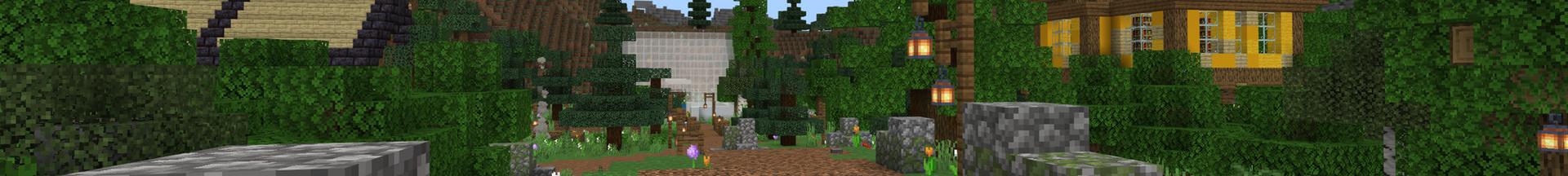 Panorama of the Minecraft Bedrock Marketplace product Super Flowers created by Bunny Studios.