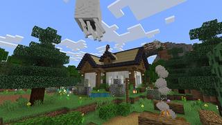 Screenshot of the Minecraft Bedrock Marketplace product Super Flowers created by Bunny Studios.