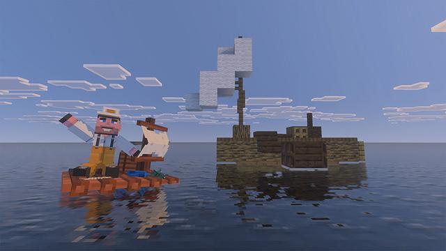 Screenshot of the Minecraft Bedrock Marketplace product Survival on Container created by Bunny Studios.