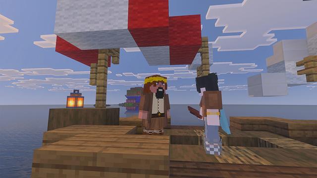 Screenshot of the Minecraft Bedrock Marketplace product Survival on Container created by Bunny Studios.