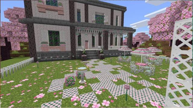 Screenshot of the Minecraft Bedrock Marketplace product Tea Party Add-On created by Bunny Studios.