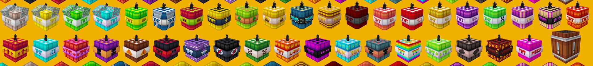 Panorama of the Minecraft Bedrock Marketplace product TNT+ created by Bunny Studios.