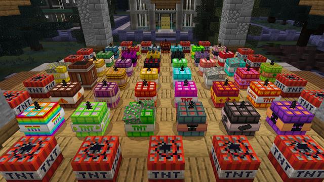 Screenshot of the Minecraft Bedrock Marketplace product TNT+ created by Bunny Studios.