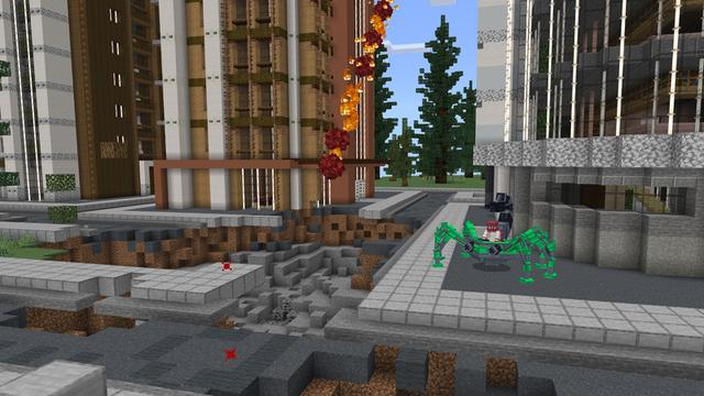 Screenshot of the Minecraft Bedrock Marketplace product TNT+ created by Bunny Studios.