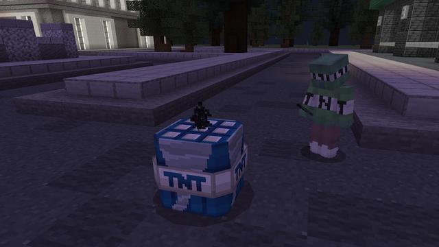 Screenshot of the Minecraft Bedrock Marketplace product TNT+ created by Bunny Studios.