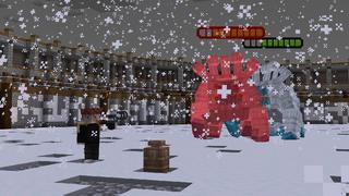 Screenshot of the Minecraft Bedrock Marketplace product Winter Arena created by Bunny Studios.